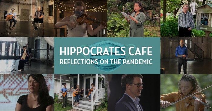 Hippocrates Cafe: Reflections on the Pandemic cover photo